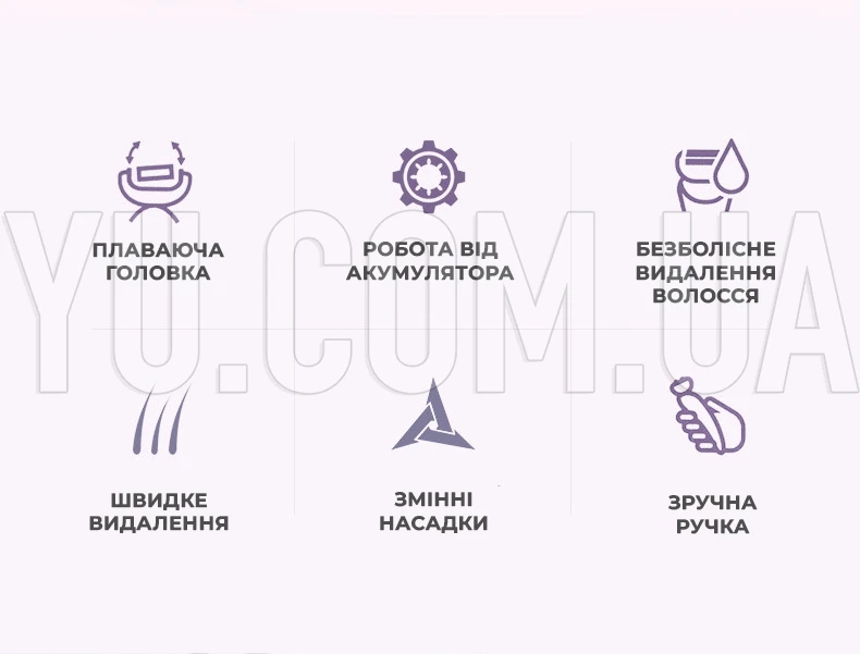 Бездротовий жіночий епілятор Yes Finishing Touch Бездротовий жіночий епілятор Yes Finishing Touch